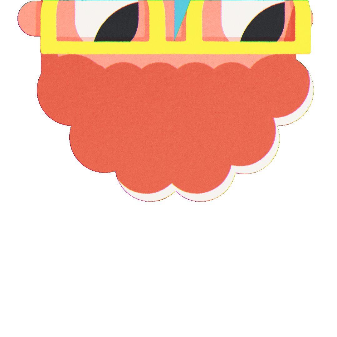 Animated GIF of a face